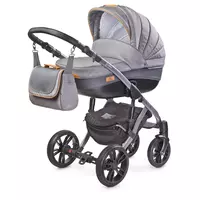 Frontera luxe kinderwagen grijs