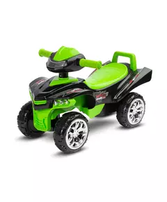 Loopauto en duwwagen groen Mini Raptor