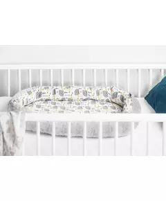 Babynest Minky – grijze egeltjes