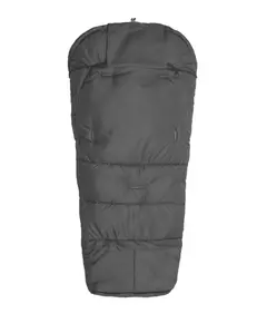 Combi 3in1 Romperzak - zwart/grijs polar fleece