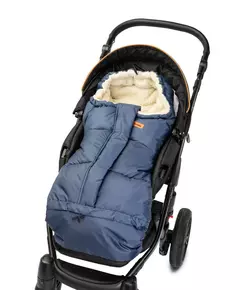 Combi 3in1 Romperzak navy/wol