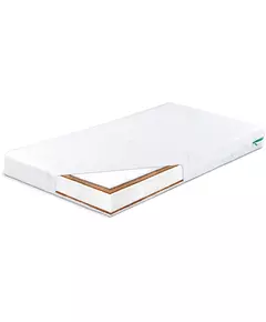 Luxe aloe vera kindermatras 120 x 60 (11cm) kokos-schuim-kokos