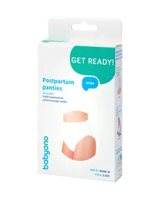 Eenmalige Postpartum Panty's M - Zacht Wit