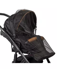 Universeel zwarte kinderwagen insectennet