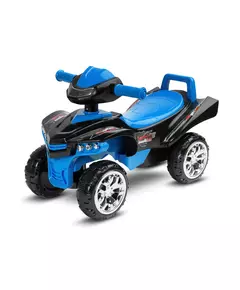 Loopauto en duwwagen donkerblauw Mini Raptor