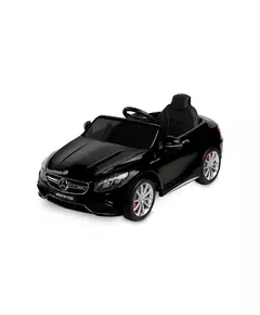 Elektrische kinderauto zwart Mercedes AMG S63