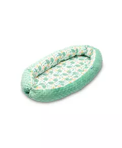 Babynest Minky – mintgroene egeltjes