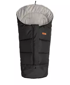 Combi 3in1 Romperzak - zwart/grijs polar fleece