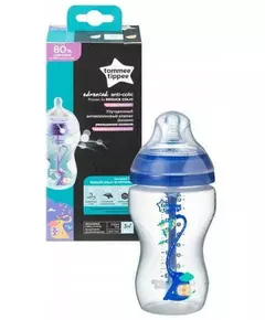 Fles Anti-colic Geavanceerd Blauw 340ml