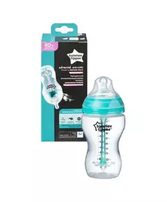 Fles 340 ml antikrampjes Transparant Tippee