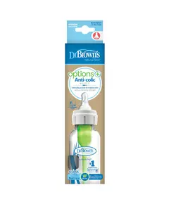 Bruine Fles Glas Opties+ 250ml