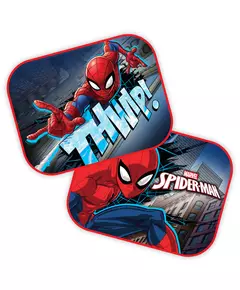 Zonnescherm Spiderman Rood 2 Stuks 44x35 cm