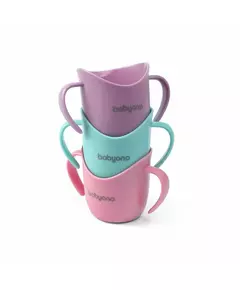 Ergonomische Drinkbeker Flow Roze