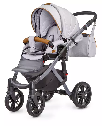 Luxe kinderwagen met mama tas