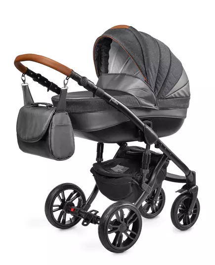 Frontera luxe kinderwagen zilvergrijs