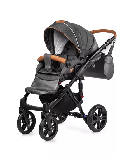 Mama tas kinderwagen zilvergrijs