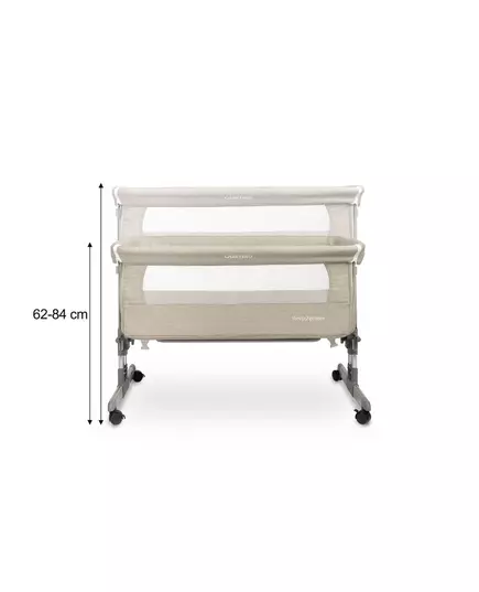 Co-sleeper lichtgrijs Bedsie Sleep2gether