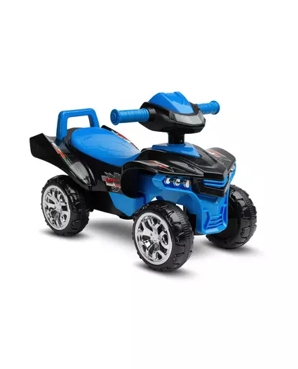 Loopauto en duwwagen donkerblauw Mini Raptor