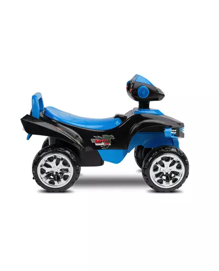 Loopauto en duwwagen donkerblauw Mini Raptor