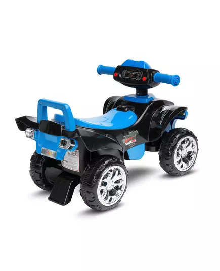 Loopauto en duwwagen donkerblauw Mini Raptor