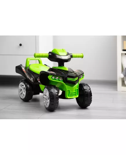 Loopauto en duwwagen groen Mini Raptor