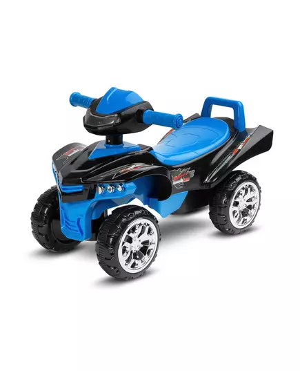 Loopauto en duwwagen donkerblauw Mini Raptor