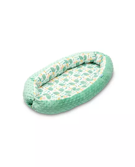 Babynest Minky – mintgroene egeltjes