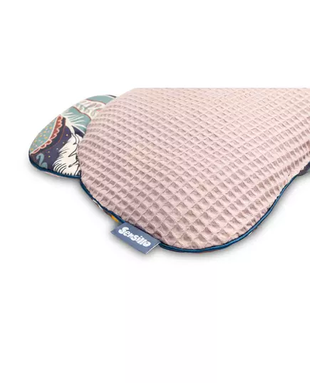 Wafeltjesset boho dusty rose