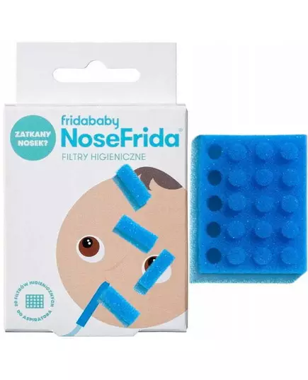 NeusFrida filters blauw, set van 20 stuks