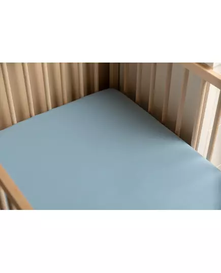 Deluxe Jersey Laken Blauw 120x60