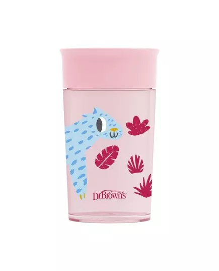 Ronddrinkbeker Roze 360-Leerbeker 300ml