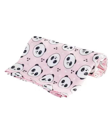 Bamboeluier Panda Roze 75x75