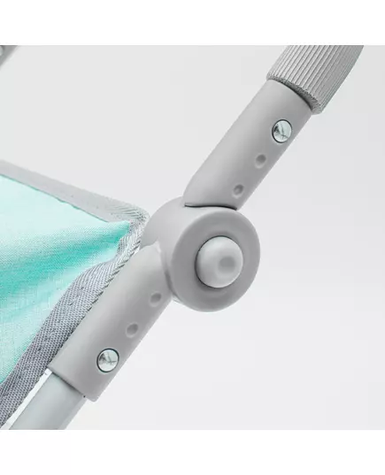 Sportwandelwagen Lichtgrijs Mintgroen Ergonomisch