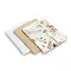 Muslin luierset beige 3-stuks