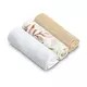 Muslin luierset beige 3-stuks